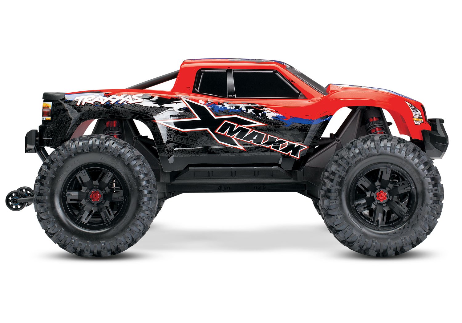 Новый TRAXXAS X-MAXX 1:5 4WD 8S TSM TRA77086-4-RX КРАСНЫЙ 2020 года Купить  с доставкой